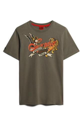 T-Shirt Tattoo Script Graphic T-Shirt SUPERDRY