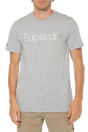 T-Shirt Tonal Embroidered Logo SUPERDRY