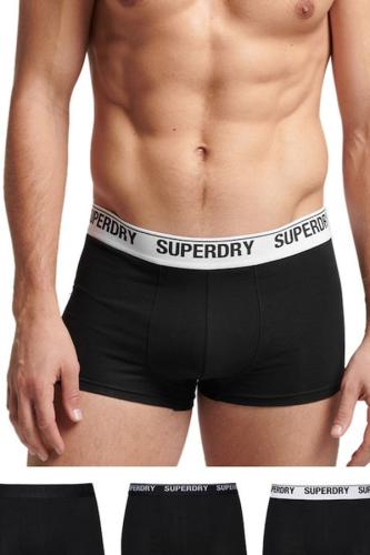 3 Pack Μποξεράκια Organic Cotton Trunk Triple Pack SUPERDRY