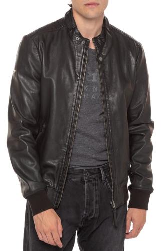 Δερμάτινο Bomber Μπουφάν Vintage Leather Bomber SUPERDRY