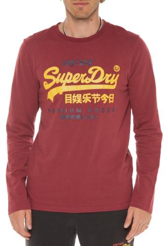 Μακρυμάνικο T-Shirt Classic Graphic Logo Long Sleeve Top SUPERDRY