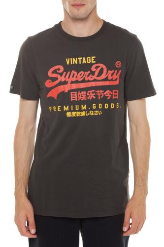 T-Shirt Classic Vintage Logo Heritage T-Shirt SUPERDRY