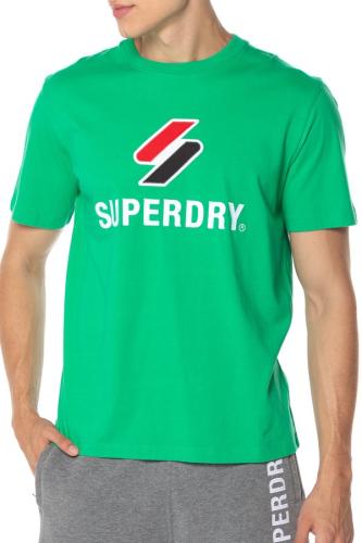 T-shirt Code SL Stacked SUPERDRY