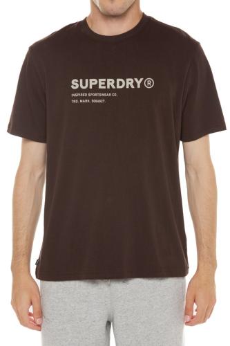 T-Shirt Utility Sport Logo Loose T-Shirt SUPERDRY