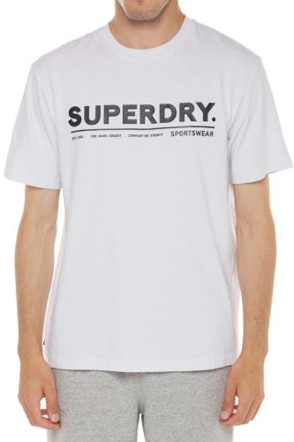 T-Shirt Utility Sport Logo Loose T-Shirt SUPERDRY