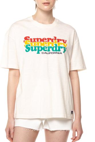 T-shirt Vintage Cali Stripe SUPERDRY