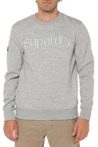 Φούτερ Tonal Embroidered Logo Crew Sweatshirt SUPERDRY