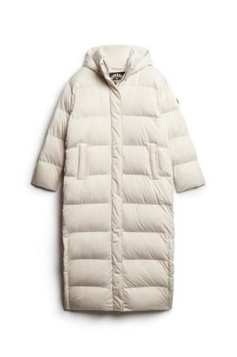 Duvet Μπουφάν Hooded Longline Puffer Coat SUPERDRY