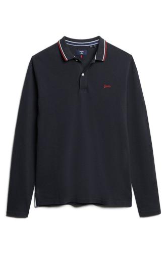 Μακρυμάνικο Polo T-shirt Vintage Tipped Long Sleeve Polo Shirt SUPERDRY