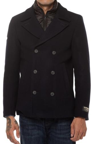 Παλτό 2 In 1 Wool Pea Coat SUPERDRY