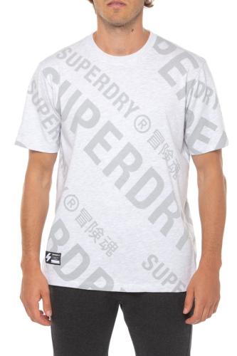 T-Shirt Code CL AOP Tee SUPERDRY