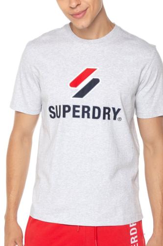 T-shirt Code SL Stacked SUPERDRY