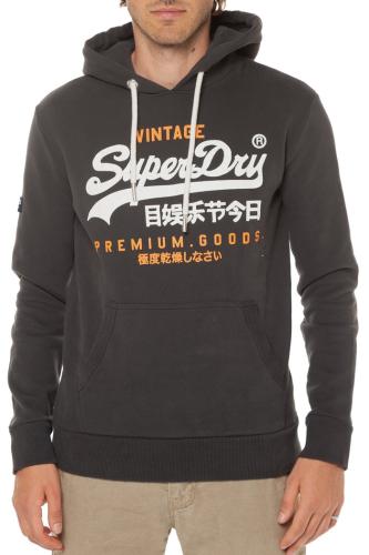 Φούτερ Με Κουκούλα Classic Vintage Logo Heritage Hoodie SUPERDRY