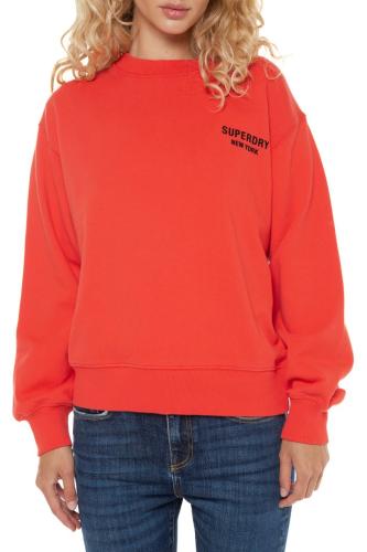 Φούτερ Sport Luxe Loose Crew Sweatshirt SUPERDRY