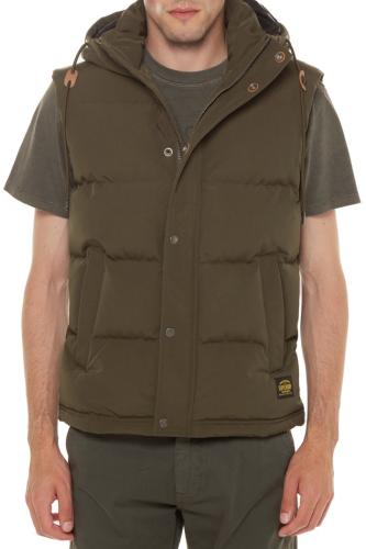 Puffer Αμάνικο Μπουφάν Hooded Everest Puffer Gilet SUPERDRY