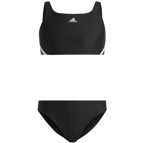 adidas Εφηβικό 3-Stripes Bikini Σετ Μαύρο