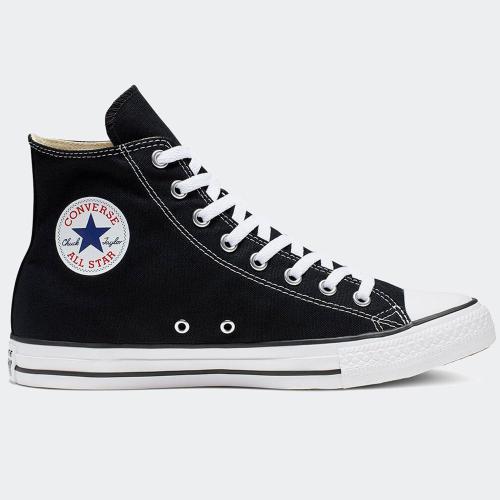 Converse All Star Hi Κλασικό Μποτάκι Μαύρο-Άσπρο M9160C