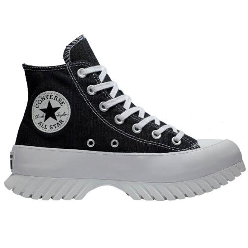 Converse Μαύρα Πάνινα Μποτάκια All Star Lugged 2.0