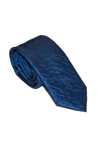 Leonardo Uomo Γραβάτα Με Σχέδιο - Μπλε - ZZ8AG4107P