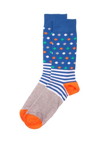 Κάλτσες ανδρικές Dots Γαλάζιο 1500310PET