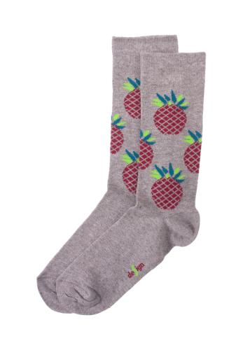 Κάλτσες ανδρικές Pineapples Γκρι 1500337GR-Γκρι