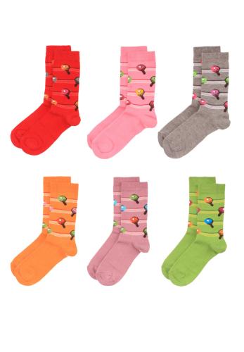 Κάλτσες παιδικές Colourful Keys Design 6 Τεμ. 5511644