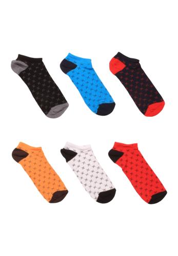 Παιδικές κάλτσες για αγόρι σοσόνια σετ 6 τεμ. Design Kids XXXXX DSN5003-2-Πολύχρωμο