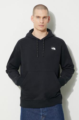 Βαμβακερή μπλούζα The North Face U The 489 Hoodie χρώμα: μαύρο, με κουκούλα, NF0A87D7JK31