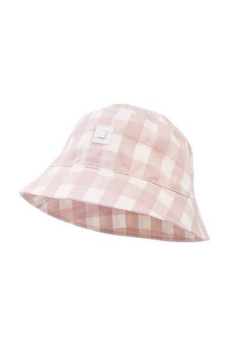 Παιδικό βαμβακερό καπέλο Jamiks GIANNA χρώμα: ροζ