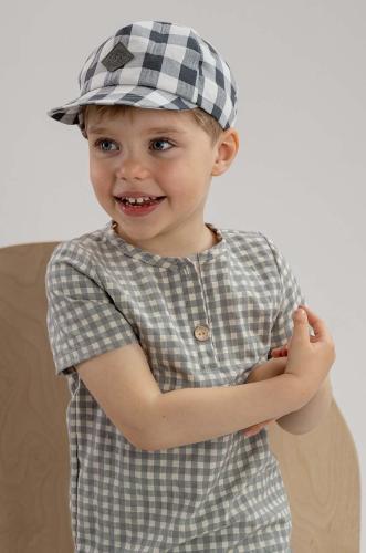 Παιδικό βαμβακερό καπέλο μπέιζμπολ Jamiks CORA χρώμα: μαύρο