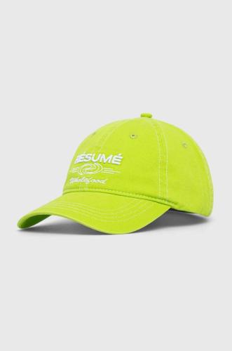 Καπέλο Résumé χρώμα: πράσινο