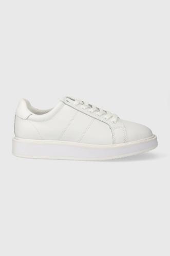 Δερμάτινα αθλητικά παπούτσια Lauren Ralph Lauren Angeline 4 χρώμα: άσπρο, 802875887001
