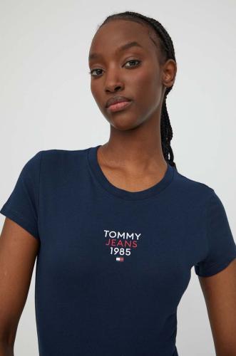 Μπλουζάκι Tommy Jeans χρώμα: ναυτικό μπλε