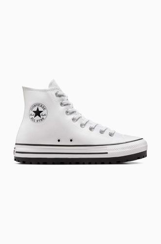 Πάνινα παπούτσια Converse Chuck Taylor All Star City Trek χρώμα: άσπρο, A06775C