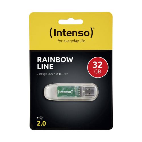 IntensoUSB STICK INTENSO 32GB RAINBOW LINE TRAN