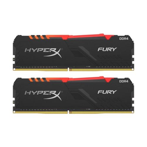 HyperXΜΝΗΜΗ KIN/ON DDR4 2400 2X8GBC15HY FU RGB