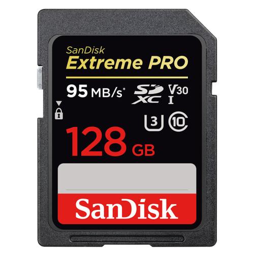 SandiskΚΑΡΤΑ ΜΝΗΜΗΣ SANDISK 128GB SD EXTR PRO95
