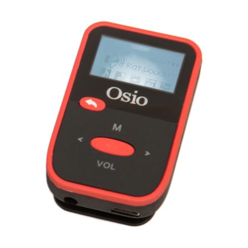 OsioMP3 PLAYER OSIO SRM7880BR RED