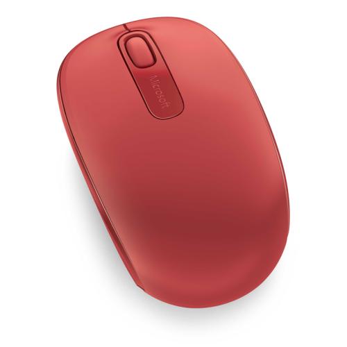 MicrosoftMOUSE MS WIRELESS MOBILE 1850 FLAME RED