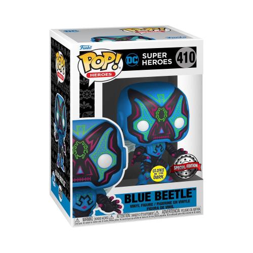 Funko Pop!FUNKO POP BLUE BEETLE SP.ED#410 B-HEAD