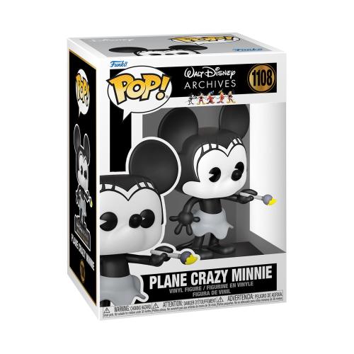 Funko Pop!FUNKO POP PLANE CRAZY MINNIE (1928#1108