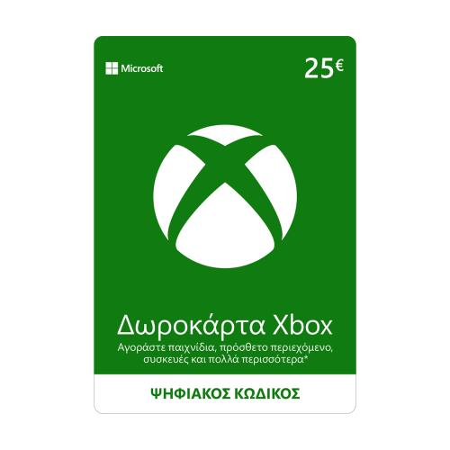 XboxXbox Gift Card 25 Ε
