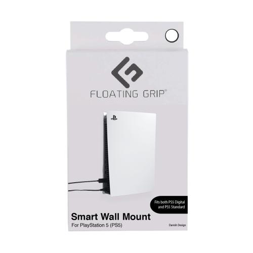 Floating Grip PS5 Wall Mount White