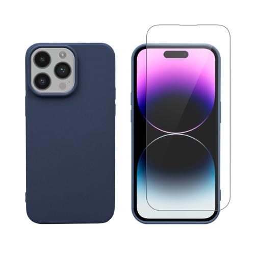Redshield iPhone 14 Pro TPU & Tempered Glass Navy