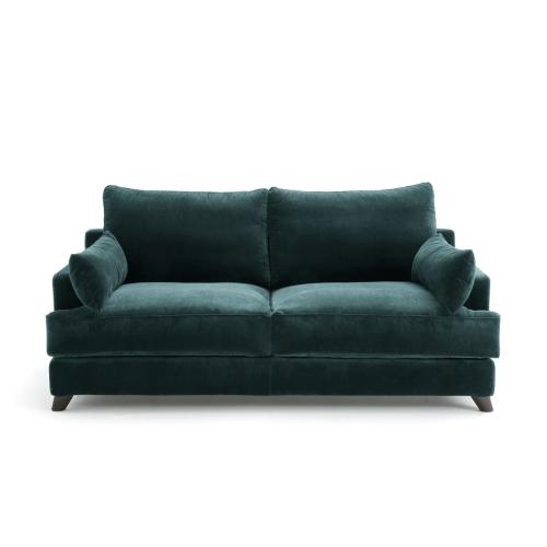 Καναπές-κρεβάτι από βελούδο Μ100xΠ191xΥ83cm