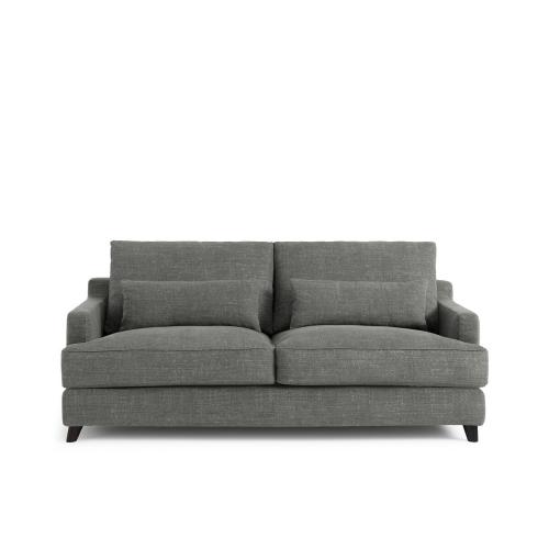 Καναπές-κρεβάτι από βαμβάκι λινό Μ100xΠ191xΥ83cm