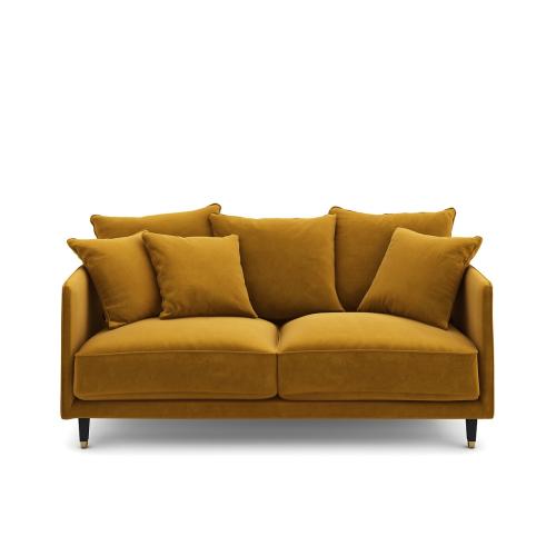 Καναπές-κρεβάτι από βελούδο Μ105xΠ178xΥ93cm