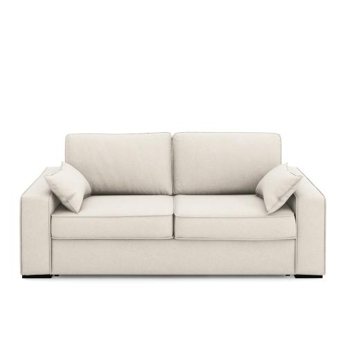Καναπές-κρεβάτι από πολυέστερ με στρώμα latex
