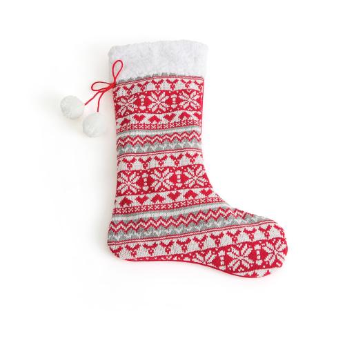 Χριστουγεννιάτικη διακοσμητική κάλτσα