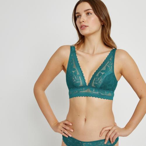 Σουτιέν bralette από δαντέλα χωρίς μπανέλες